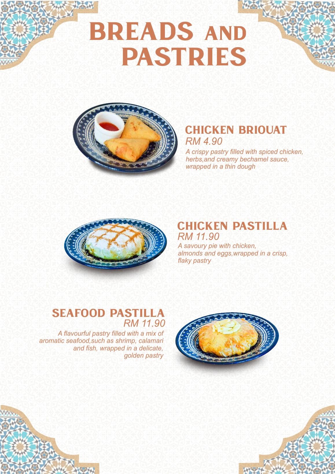 Menu Page 11 — Couscous
