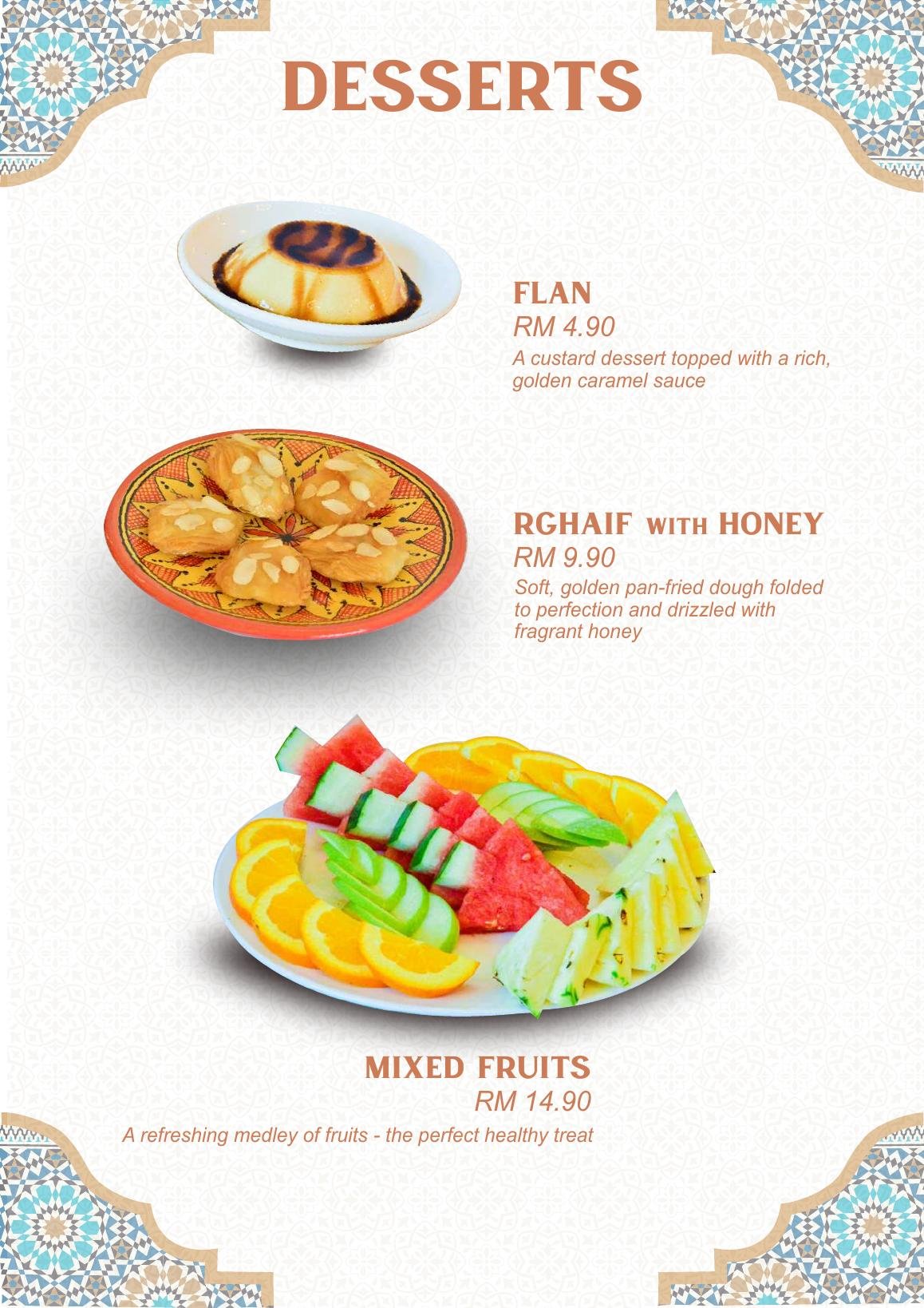 Menu Page 15 — Breads & Pastries