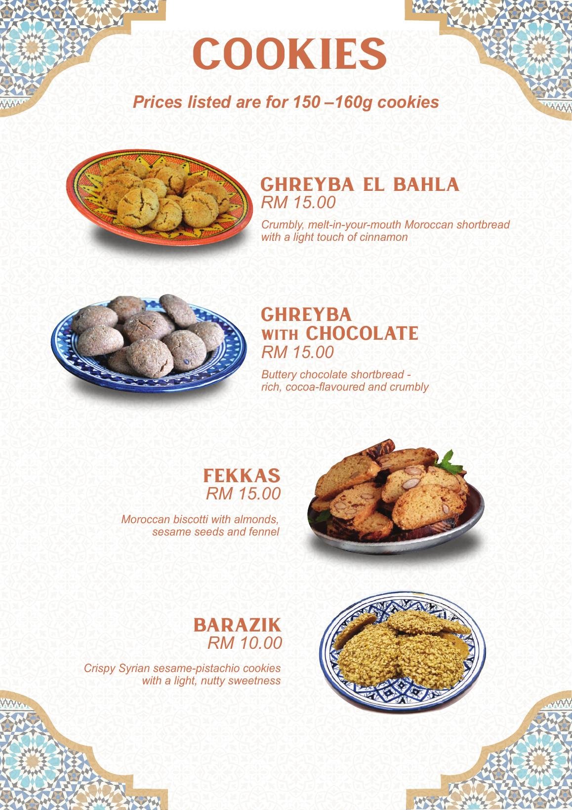Menu Page 14 — Breads & Pastries